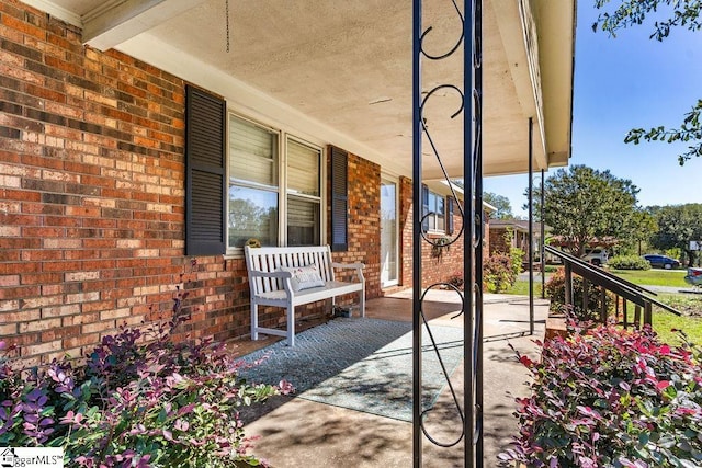 411 Granada Dr, Spartanburg, SC 29303 - view of patio with a porch