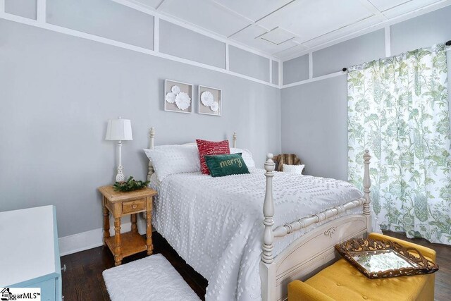 15 S Greenwood Ave, Ware Shoals, SC 29629 - bedroom with baseboards and wood finished floors