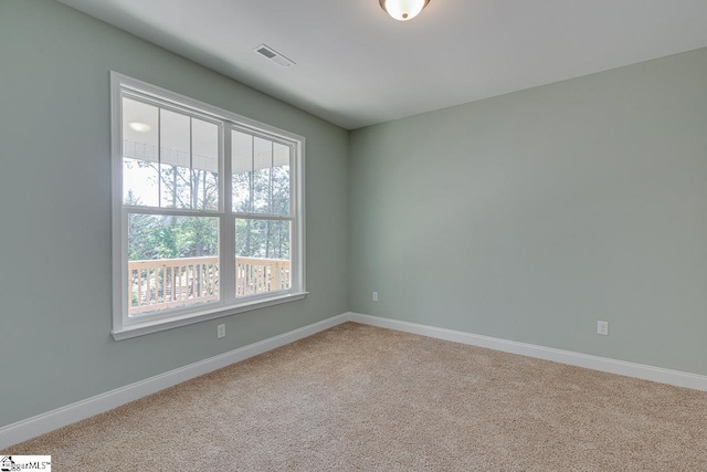 104 Pawleys Ct, Anderson, SC 29625 - spare room featuring baseboards, visible vents, and light carpet