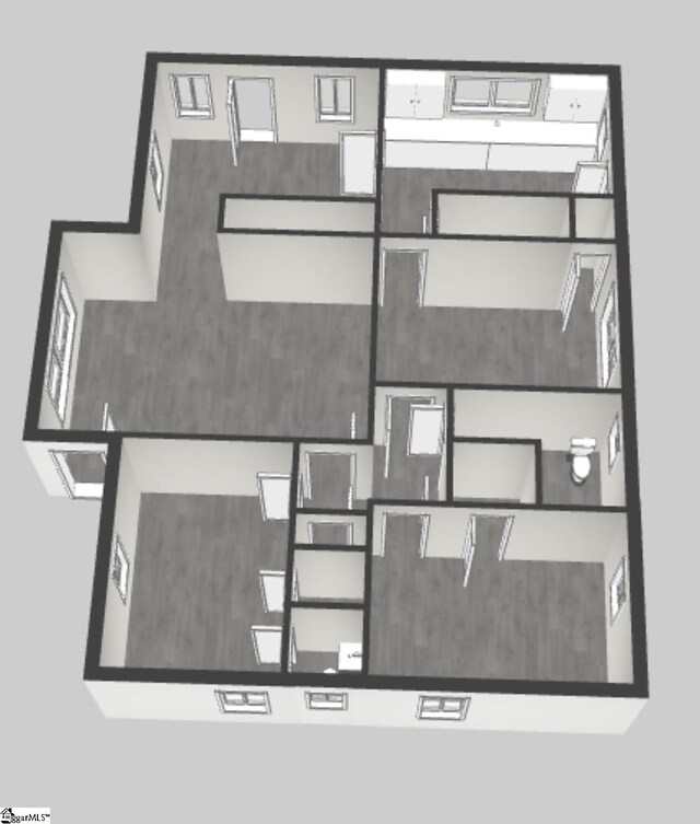 2006 E N St, Greenville, SC 29607 - plan
