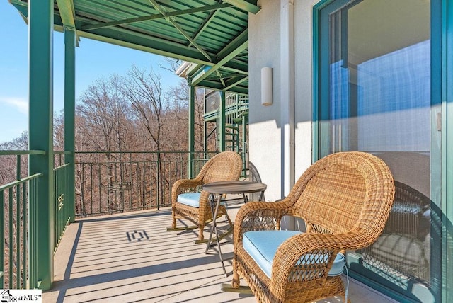 400 Stony Rd, Landrum, SC 29356 - view of balcony