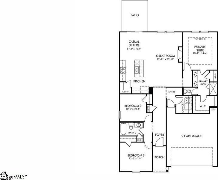 750 Treeline Rd, Moore, SC 29369 - plan