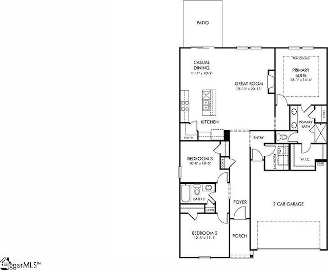 750 Treeline Rd, Moore, SC 29369 - plan