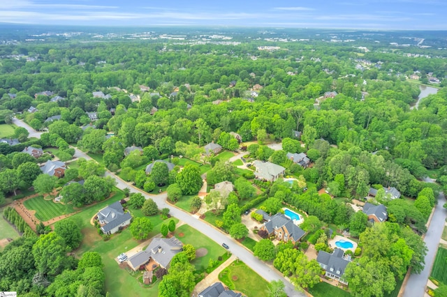 drone / aerial view