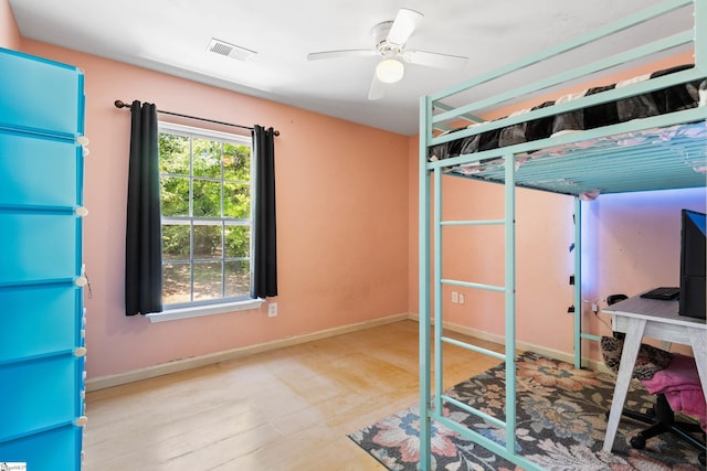 2 Susana Dr, Greer, SC 29651 - unfurnished bedroom with visible vents, a ceiling fan, and baseboards