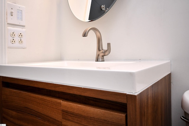 details featuring vanity