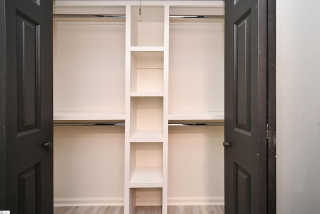 view of closet
