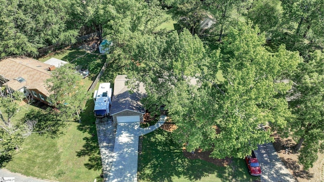 bird's eye view