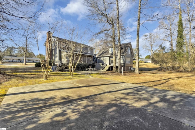 view of front of house