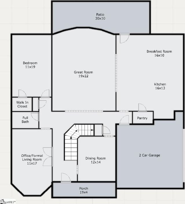 view of layout