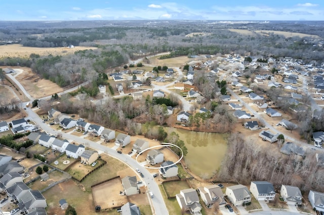 131 Riverdale Rd, Simpsonville, SC 29680 - drone / aerial view featuring a residential view