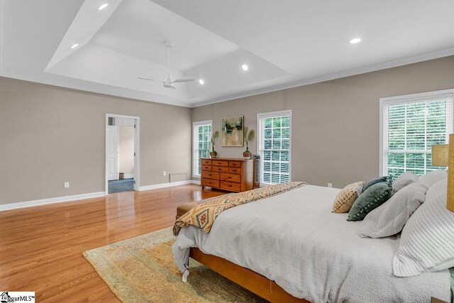268 Antrim Ave, Moore, SC 29369 - bedroom with ornamental molding, wood finished floors, and multiple windows