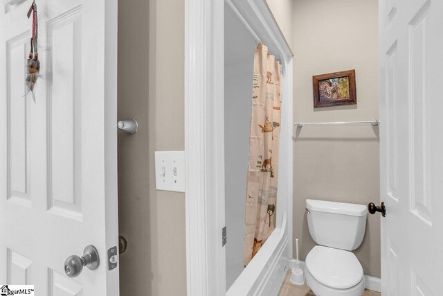 268 Antrim Ave, Moore, SC 29369 - bathroom featuring toilet and baseboards