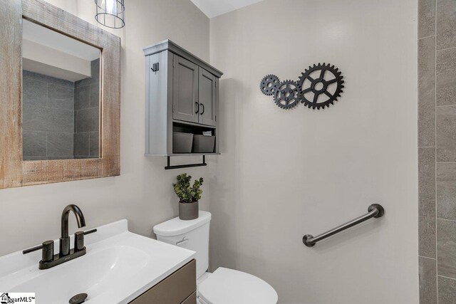 268 Antrim Ave, Moore, SC 29369 - bathroom with vanity and toilet