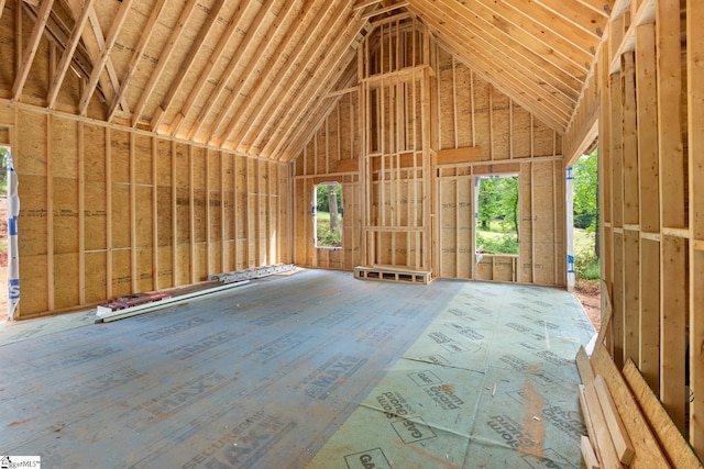 30 Farmview Dr, Travelers Rest, SC 29690 - misc room with high vaulted ceiling