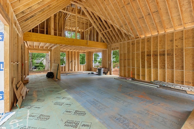 30 Farmview Dr, Travelers Rest, SC 29690 - miscellaneous room with high vaulted ceiling