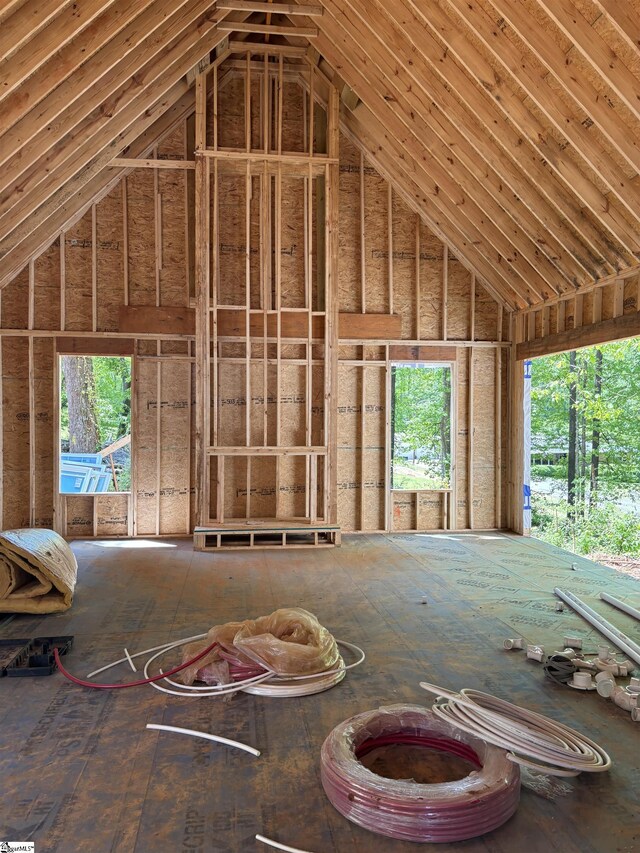 30 Farmview Dr, Travelers Rest, SC 29690 - misc room with high vaulted ceiling
