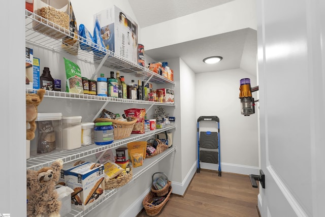 view of pantry