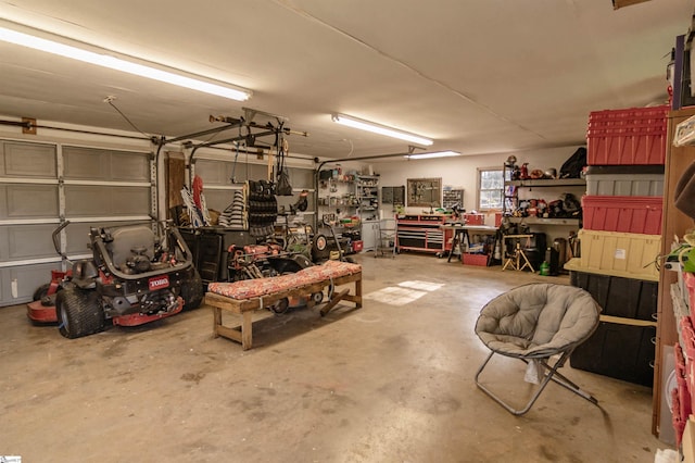 104 Bellewood Dr, Easley, SC 29640 - garage with a workshop area