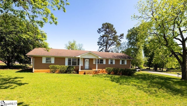 2403 Dobbins Bridge Rd, Anderson, SC 29626 - ranch-style home featuring brick siding and a front yard