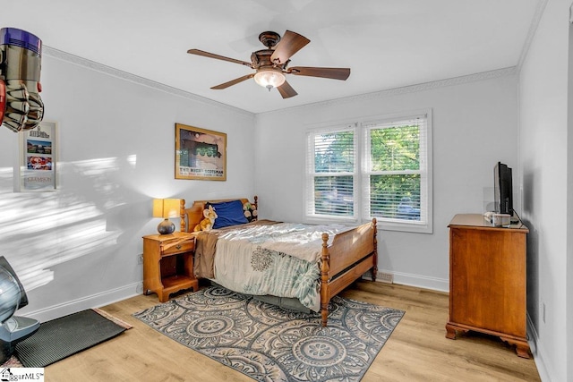 207 Tollgate Rd, Simpsonville, SC 29681 - bedroom featuring crown molding, baseboards, and wood finished floors