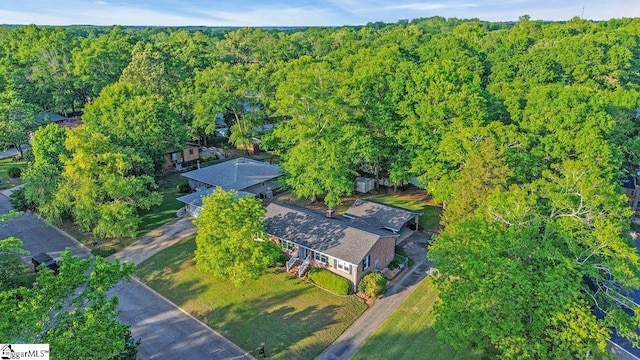 207 Tollgate Rd, Simpsonville, SC 29681 - birds eye view of property with a view of trees