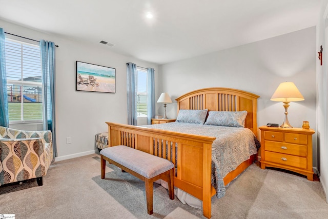 124 Highland Station Dr, Clinton, SC 29325 - bedroom featuring light colored carpet and baseboards