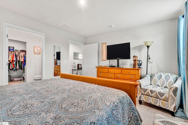 124 Highland Station Dr, Clinton, SC 29325 - carpeted bedroom featuring a spacious closet