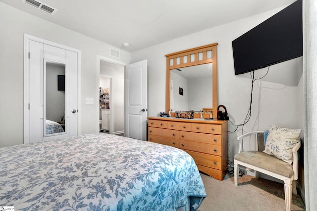 124 Highland Station Dr, Clinton, SC 29325 - bedroom featuring light colored carpet