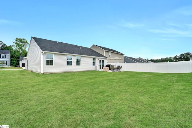 124 Highland Station Dr, Clinton, SC 29325 - back of house featuring a patio
