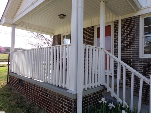 7 Monaview St, Greenville, SC 29617 - deck with covered porch