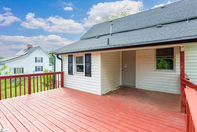6 Liberty St, Piedmont, SC 29673 - view of wooden deck