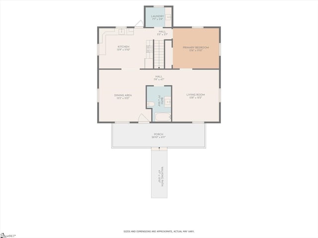 6 Liberty St, Piedmont, SC 29673 - plan
