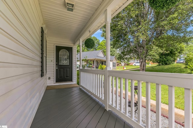 118 Wonderberry Ct, Boiling Springs, SC 29316 - porch featuring a residential view