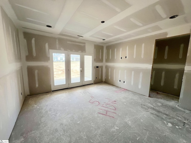 61 Hensley Rd Unit 64, Greenville, SC 29607 - spare room with french doors