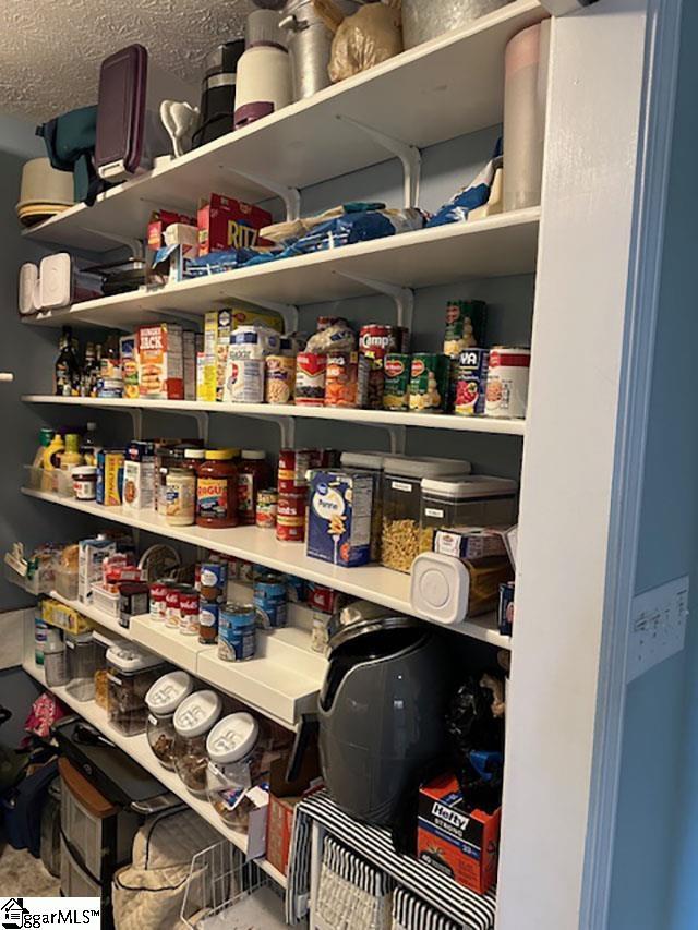 view of pantry