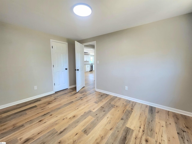 509 Allgood Bridge Rd, Pickens, SC 29671 - empty room featuring baseboards and light wood-type flooring