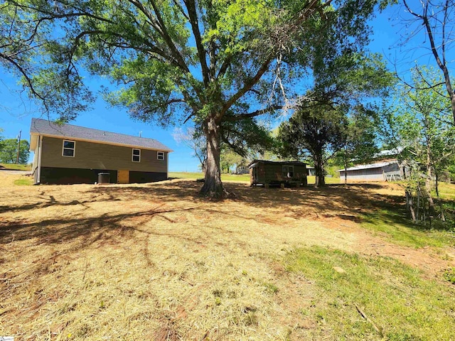 509 Allgood Bridge Rd, Pickens, SC 29671 - view of yard featuring an outdoor structure and a storage unit