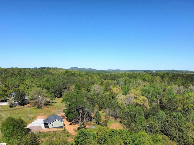 509 Allgood Bridge Rd, Pickens, SC 29671 - drone / aerial view with a forest view