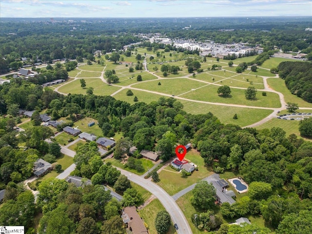 aerial view
