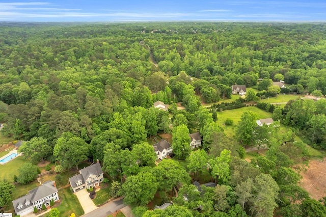 4 Barley Mill Dr, Greer, SC 29651 - aerial view with a forest view