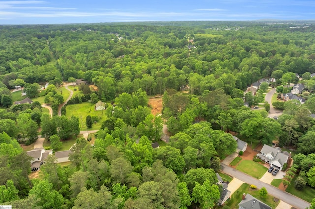 4 Barley Mill Dr, Greer, SC 29651 - birds eye view of property featuring a residential view and a wooded view