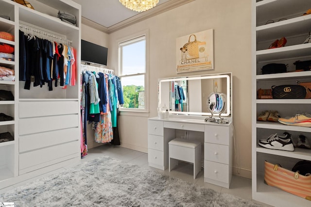 312 Stonebrook Farm Way, Greenville, SC 29615 - walk in closet with light tile patterned flooring