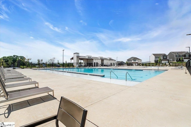 75 Oak Edge Ln, Greer, SC 29651 - pool with fence and a patio area