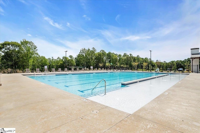 75 Oak Edge Ln, Greer, SC 29651 - pool featuring fence and a patio area