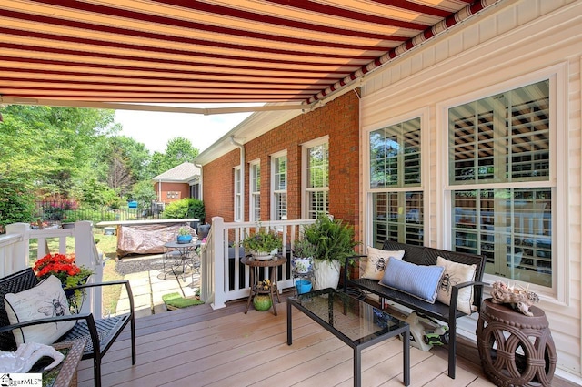 132 Hartsfield Dr, Easley, SC 29642 - view of wooden deck