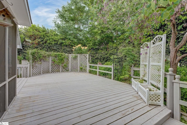 5 Bellfort Ct, Taylors, SC 29687 - view of deck