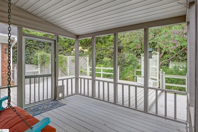 5 Bellfort Ct, Taylors, SC 29687 - view of unfurnished sunroom