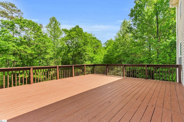 view of deck