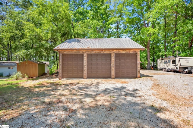 261 Joann Cir, Fair Play, SC 29643 - view of detached garage